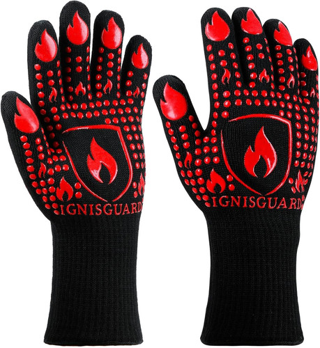Bbq grill gloves oven - grill,